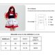 thumbnail image 4 of Disfraz de Caperucita Roja para mujer, disfraz de Carnaval de Halloween, bonito disfraz de sirvienta de cafetería japonesa Lolita, vestido de fiesta elegante, 4 of 4