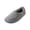 Gray, variant on Gray Velvet Lambswool Slippers For Women Closed Toe Heel Warm Indoor Comfort House Shoes Soft Plush Lining Non-Slip Sole