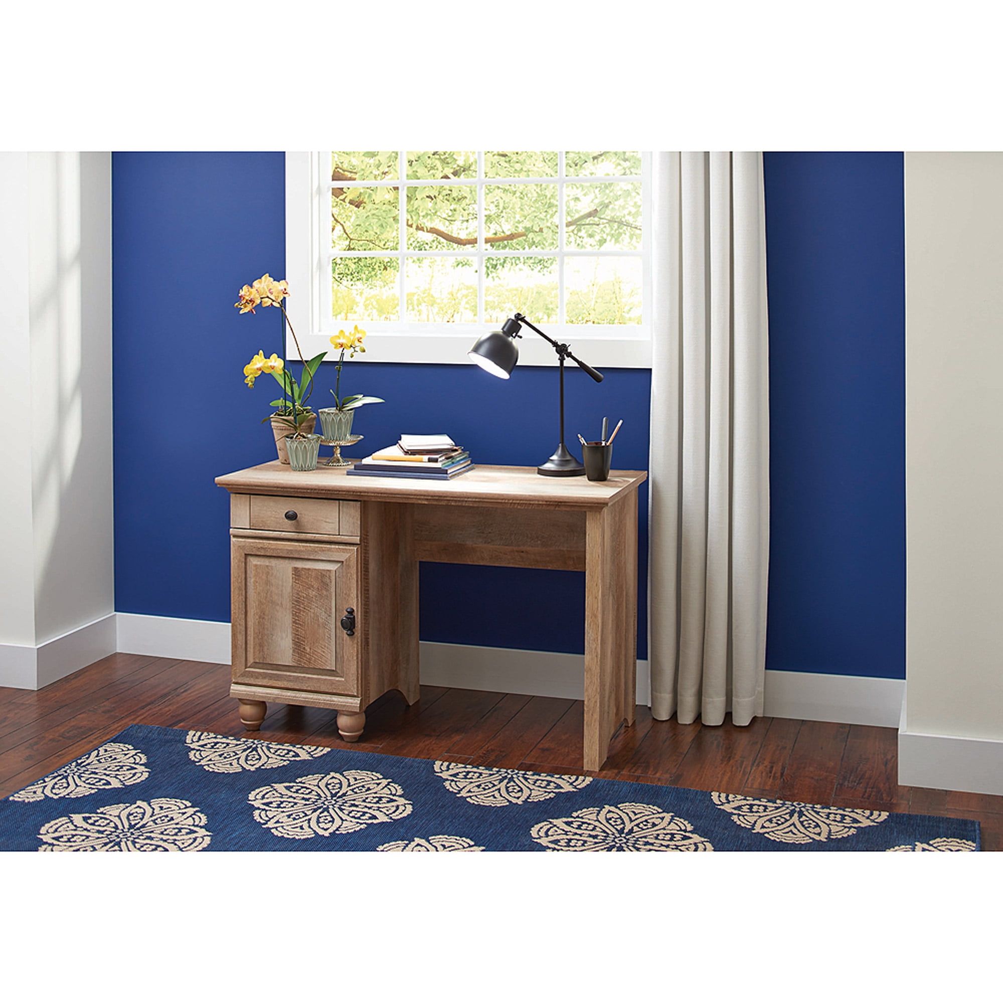 Better Homes Gardens Crossmill Desk Weathered Finish Com