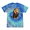 Blue Jerry, variant on Wild Bobby, Cute Sitting African Lion Animal Lover Tie-Dye T-Shirt