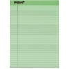 TOPS Prism Plus Colored Legal Pads, 8 1/2 x 11 3/4, Green, 50 Sheets, Dozen