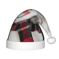 Rateoe Christmas Snowman With Hat Santa Hat Confortable Christmas Hat for Christmas Party Favors Fit for Kids