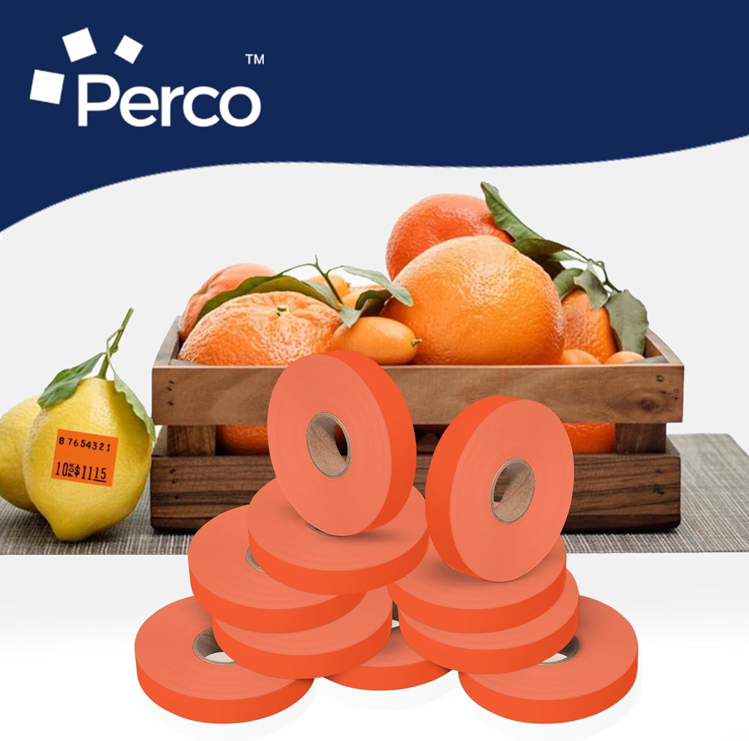 Pricing Labels for Monarch 1115 Red - 15,000 labels w/ 10 Rolls Value Pack, 1 Sleeve - Made in USA
