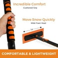 thumbnail image 4 of Snow Moover 39" Extendable Snow Foam Brush and Ice Scraper with Soft Grip, 4 of 8