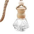 thumbnail image 4 of 25 botellas colgantes de perfume para coche, difusores de perfume, decoración interior, contenedor de aceite esencial, colgantes de vidrio vacíos. Estilo C, 4 of 8