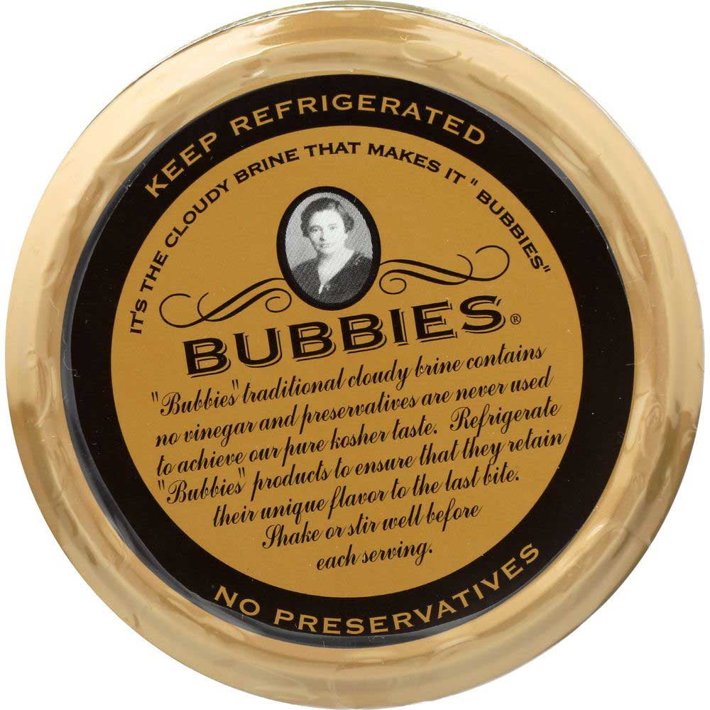 Bubbies Sauerkraut, 25 Ounce -- 6 per Case.