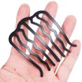 thumbnail image 4 of 6 Pcs Side Hair Combs Metal Hair Fork Insert Comb Hair Comb For Women And Girls, 4 of 9
