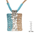 thumbnail image 5 of Besheek Silvertone "Calm and Collected" Earring and Necklace Set, 5 of 8