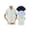 Navy Blue/Light Blue/Mint Green, variant on 3-Pack Boys Button Down Shirt Short Sleeve Summer Casual Shirts for Boys Ages 8-12