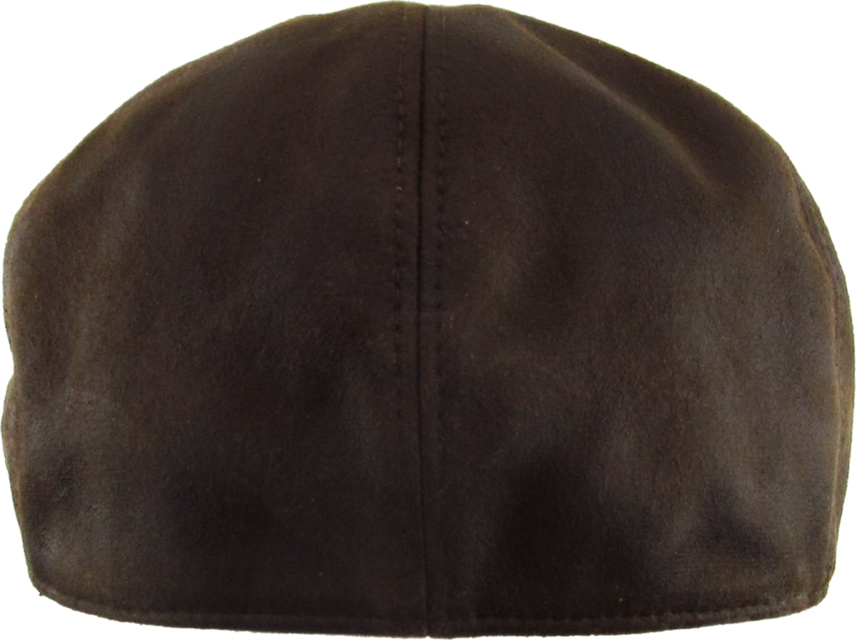 PU Leather Ivy Hat Golf Driving Ascot Winter Flat Cabbie Newsboy Debonair