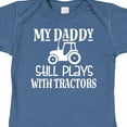 thumbnail image 4 of Inktastic Farmer My Daddy Still Plays with Tractors Boys or Girls Baby Bodysuit, 4 of 5