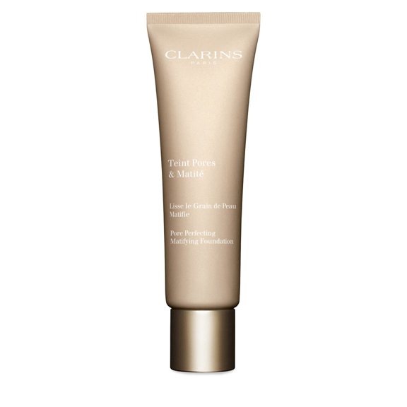 Clarins Pore Perfecting Matifying Foundation (Nude Ivory 01)