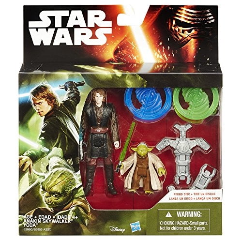 Star Wars Revenge of the Sith 3.75 pulgadas Figura 2-paquete Misión del bosque Anakin Skywalker y Star Wars Star Wars