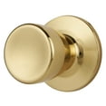 thumbnail image 5 of Hyper Tough, Interior Non-Locking Tulip Style Passage Doorknob, Polished Brass Finish, 5 of 12