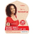 thumbnail image 4 of Outre Crochet Braids X-Pression Twisted Up 2X Boho Wavy Bombtwist 10", 4 of 4