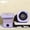 Purple, variant on Upgraded 2.91 Gallon Collapsible Portable Mini Washer Machine, 3 Wash Modes Deep Clean Underwear and Baby Clothes, Space Efficient Laundry Equipment with Roller Washing System for Hotel, Apartment, D