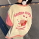 thumbnail image 3 of Ropa de Hello Kitty para mujer, chaqueta de béisbol con bordado de diseño de lujo, Sudadera de felpa, abrigo de moda, color rosa, Y2k, 3 of 4