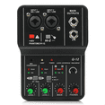 thumbnail image 1 of Tarjeta de Sonido Mezcladora de Audio Profesional con Monitor para Guitarra Eléctrica, Transmisión en , Grabación para Estudio, Canto, Computadora y PC, 1 of 5
