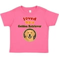 thumbnail image 3 of Inktastic Golden Retriever Dog Lover Boys or Girls Toddler T-Shirt, 3 of 5