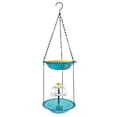 thumbnail image 7 of Solar Cascade Hanging Bird Bath Fountain, Double Layer Outdoor Hummingbird Bath with Feeder, Solar Powered Birdbath Water Kit, Decor for Patio Yard Garden, 7 of 7