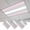 pink, variant on Turquoise Beige Stripe Magnetic Fluorescent Light Covers for Ceiling Lights 2x4Ft, Modern Art Horizontal Striped Office Classroom Kitchen Drop Ceiling Light Covers Lighting Filters Shade Panel 1 Pack