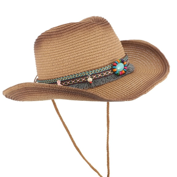 HONMEET 1Set Adjustable Chin Strap Foldable Wide Brim for Women Men Summer Outdoor