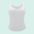 thumbnail image 5 of Ailaofu Ribbed Tank Tops for Women Seamless Soft Sleeveless U Neck Camisole Stretch Undershirts, 5 of 6
