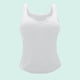 thumbnail image 5 of Ropa interior térmica Tops Moda para mujer Camiseta lisa Blusa sin mangas Cuello en V Camisetas sin mangas casuales Cami Blusa de poliéster para mujer, 5 of 6