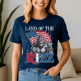 thumbnail image 5 of Land Of The Rizz Bigfoot Funny Patriotic 4Th Of July, Bigfoot Shirt,Bigfoot Lovers,Funny Tee, 5 of 5