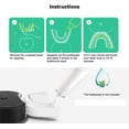thumbnail image 5 of Cepillo de dientes eléctrico en forma de U Cepillo de dientes automático de 360 ​​​​° (negro), 5 of 5