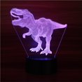 thumbnail image 2 of relayinert Dinosaur Bedside Lamp with Remote Controller Portable Sensor Lights Atmosphere Lamps Wear-resistant Durable Table Lamp, 2 of 9