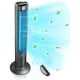 thumbnail image 1 of Airvention Ventilador de torre moderno oscilante de 115° para dormitorio, ventilador de pie de 43 pulgadas con control remoto, temporizador de 7,5 horas, ventilador de piso de refrigeración ultra sile, 1 of 5