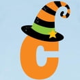 thumbnail image 3 of CafePress - Halloween Letter C Witch Monogram Infant T Shirt - Infant T-Shirt, 3 of 4