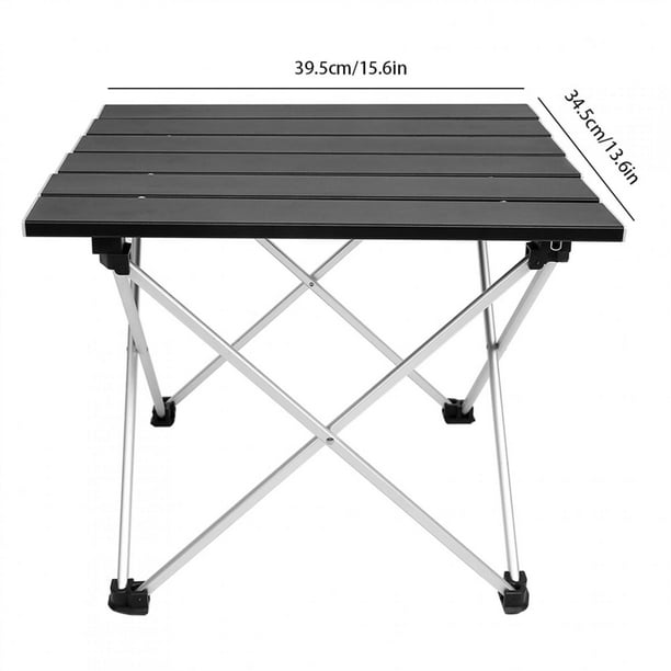 1 pièce Petit Alliage D'Aluminium Table Pliable , Camping En Plein