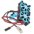 thumbnail image 3 of Universal Cooling Fan Motor Heat Sink, Durable Motor Radiator,  Material For 36mm Motor Motor Red,Blue, 3 of 8