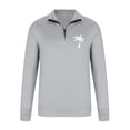 thumbnail image 4 of Blusa y camisa de manga larga con cuello alto para hombre, ropa deportiva para el hogar, pijamas, camiseta de color liso, blusa deportiva de poliéster para hombre, 4 of 4