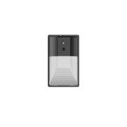 Hyper Tough Direct Wire Pack Light with Clear Lens Cover, Dusk to Dawn, Black, 2000 Lumens, 120V