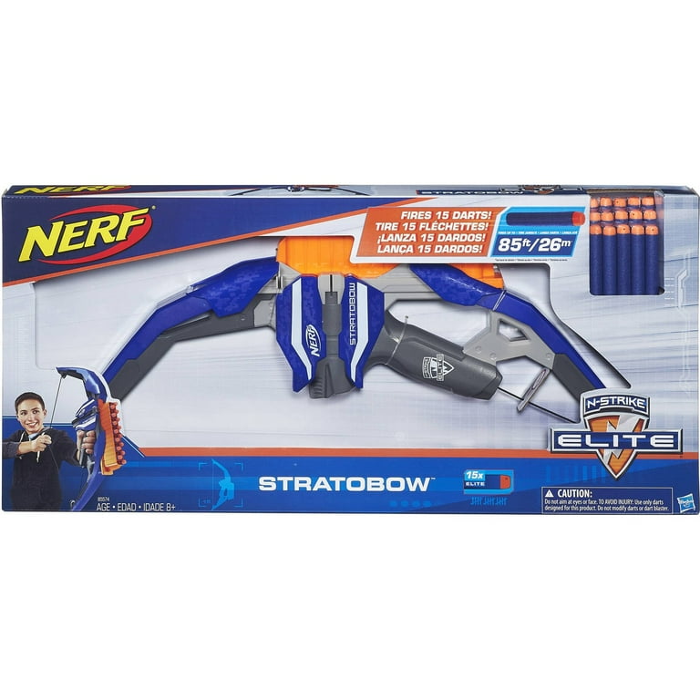 Nerf N-Strike Elite StratoBow Crossbow with Real Bow Action