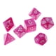 thumbnail image 4 of Dados Polihédricos de 7 Dados 16 Mm para Mazmorras Y Dragones Dados D20 D12 D10 D8 D6 Rosa, 4 of 5