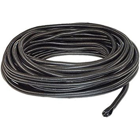 American Terminal 3/8 Inch x 100 Foot Corrugated Wire Loom