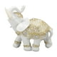 thumbnail image 2 of Estatua de Elefante de Resina Blanca, Figura Realista de Elefante de la Suerte para Entrada, Estantería o Escritorio con císbolo de Suerte y Riqueza, decoración en Casa,, 2 of 7
