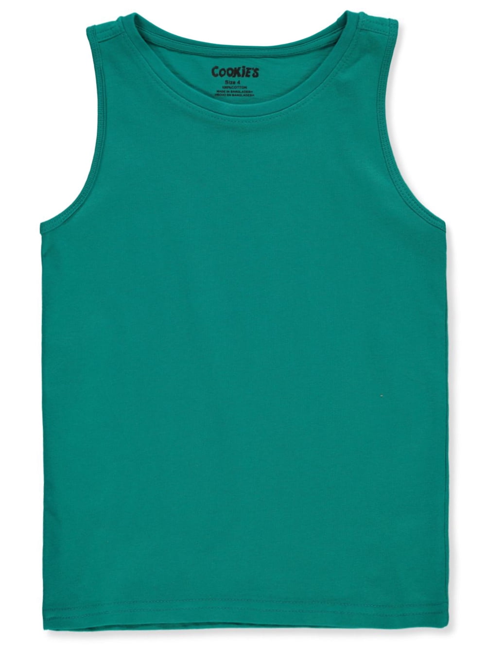 Cookie's Boys' Muscle Tank Top teal, 12 14 (Big Boys)
