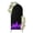 Purple, Black, Indigo, variant on Arch Backdrop 5 Ft, Abstract Yellow Flame Spandex Stretch Fitted Arch Cover, Round Top Chiara Arches Stand Backdrop Cover for Wedding Birthday Party Baby Shower Flickering Fire Pattern Black