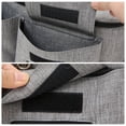 thumbnail image 3 of YOPTOP Stroller Organizer Large Capacity Pram Buggy Storage Bag Multi Compartment Pram Bag Mummy Shoulder Bag with Mobile Phone Pocket Shoulder Strap for Carrying Diaper Toys Snacks Bott,gray,1pcs, 3 of 7