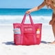 thumbnail image 5 of Mesh Bag With Handles Beach Bag Large Capacity Toy Storage Bag Bathroom Toiletries And Swimming Bag, 5 of 6
