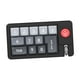 thumbnail image 3 of Teclado mecánico para juegos, teclado programable, 12 teclados numéricos con retroiluminación RGB, completo Negro, 3 of 9