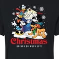 thumbnail image 3 of Disney - Christmas Brings So Much Joy - Juniors Cropped Cotton Blend T-Shirt, 3 of 5