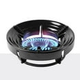 thumbnail image 5 of Zonhebin Gas Stove Wok Ring Windproof Wok Support Stand Stainless Steel Rack, 5 of 5