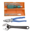 thumbnail image 1 of 908 Universal Tool Kit Set | For Home, Garage & Car, Bike, Industry, Contains 6 Pcs Screwdriver Set & 8 Inch Combination Plier, 8 Inch | Adjustable Spanner Set Of 8 Pcs Tool Kit Set, 1 of 5