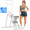 Basic Model-White, variant on FasBrand Stair Stepper for Home, Full-Body Exercise Stair Climber, Compact Foldable Step Machines Designed for Home Workouts & Small Spaces